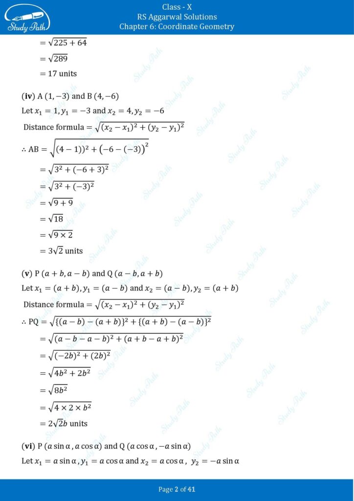 RS Aggarwal Class 10 Exercise 6A Solutions 2