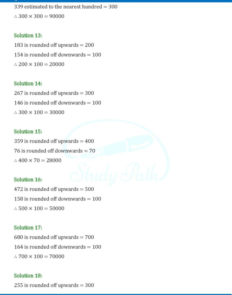 RS Aggarwal Class 6 Exercise 1E Solutions 3