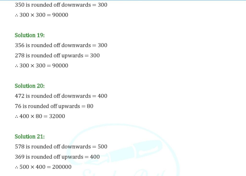 RS Aggarwal Class 6 Exercise 1E Solutions 4
