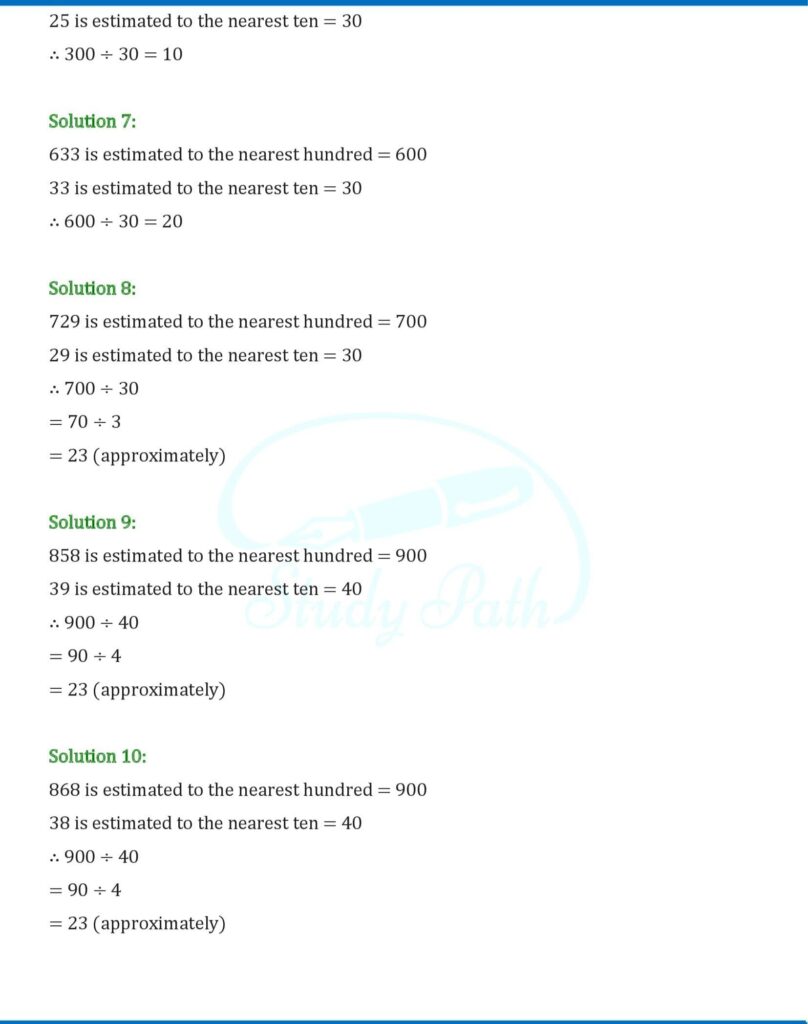 RS Aggarwal Class 6 Exercise 1F Solutions 2