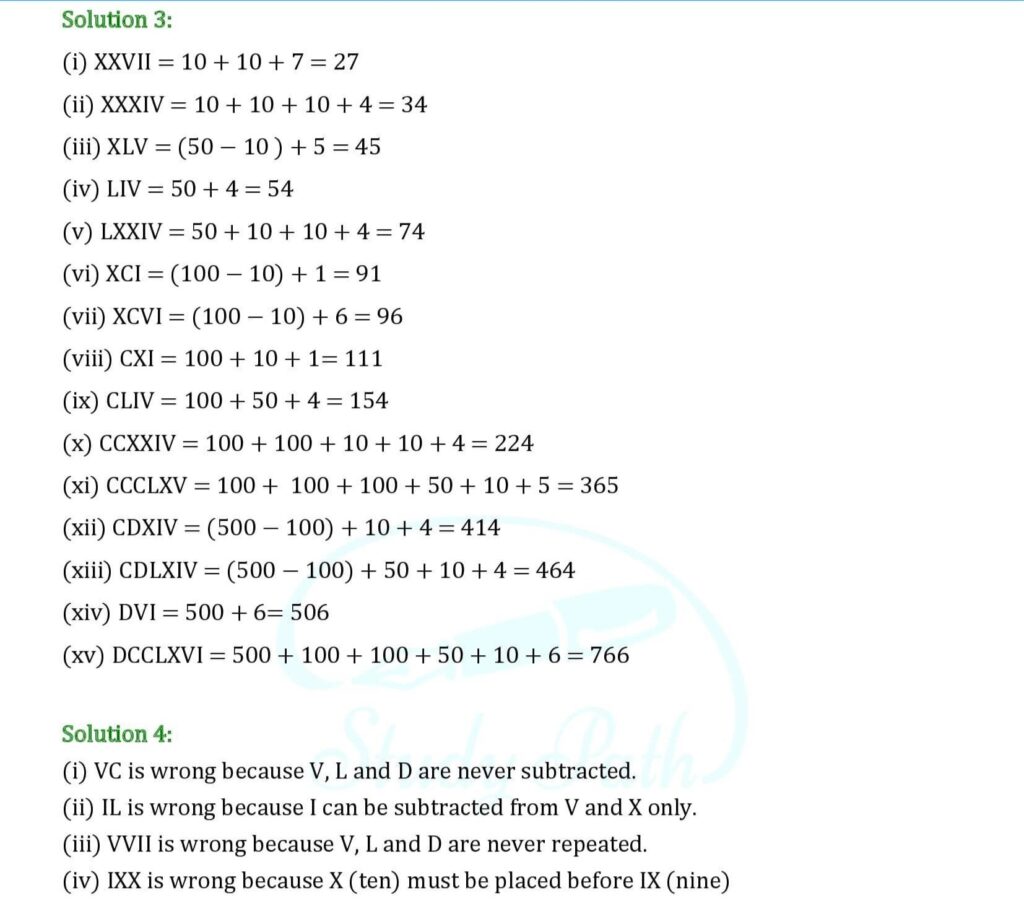 RS Aggarwal Class 6 Exercise 1G Solutions 2