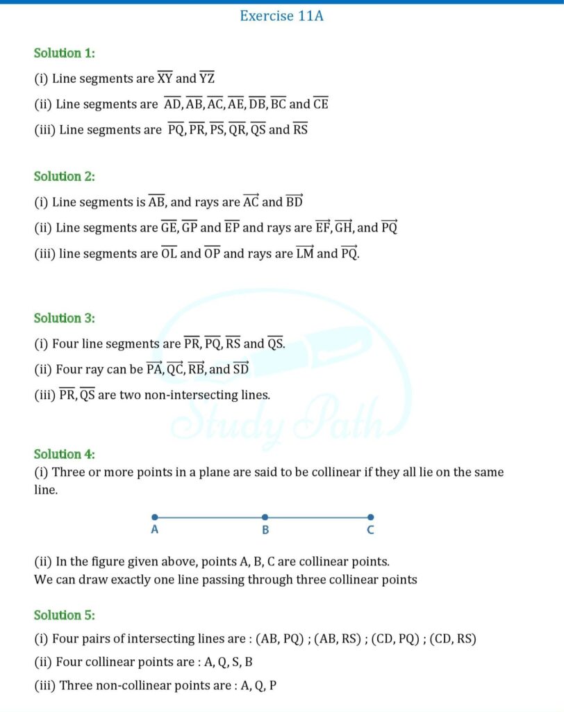 RS Aggarwal Class 6 Exercise 11A Solutions 1