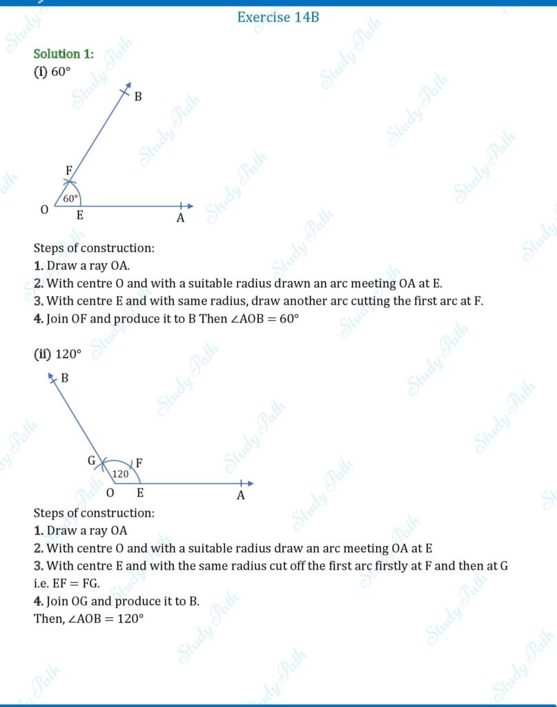 RS Aggarwal Class 6 Exercise 14B Solutions 1