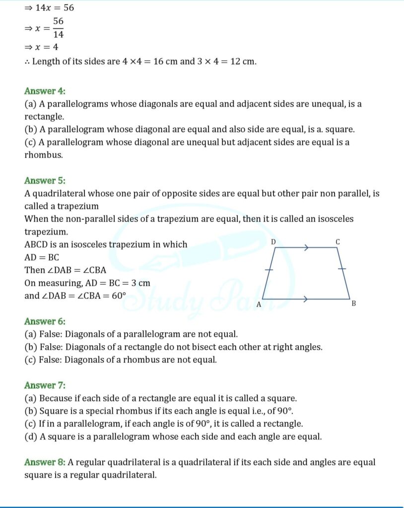 RS Aggarwal Class 6 Exercise 17A Solutions 2