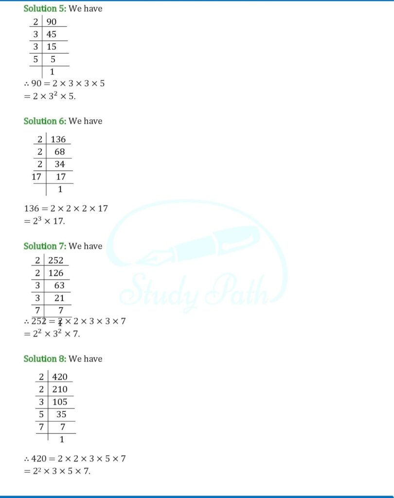 RS Aggarwal Class 6 Exercise 2C Solutions 2