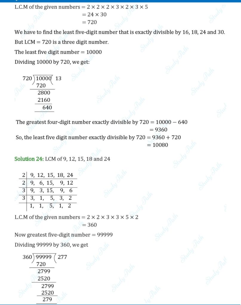RS Aggarwal Class 6 Exercise 2E Solutions 10