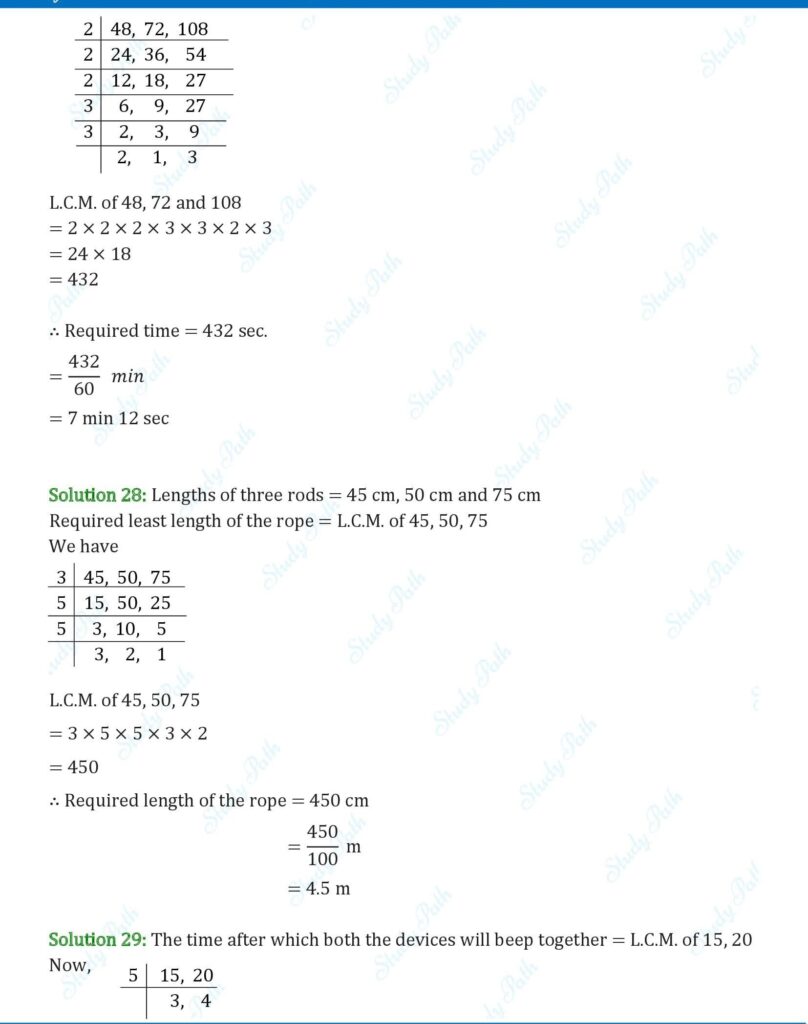 RS Aggarwal Class 6 Exercise 2E Solutions 12