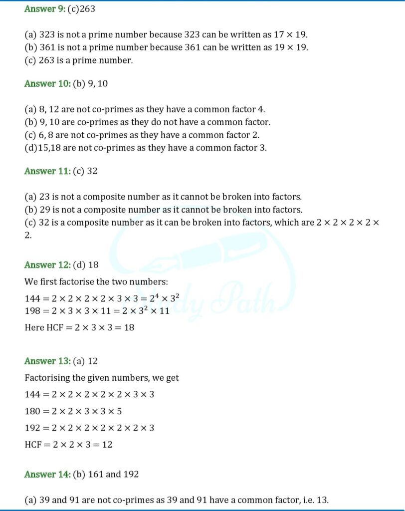 RS Aggarwal Class 6 Exercise 2F Solutions 5