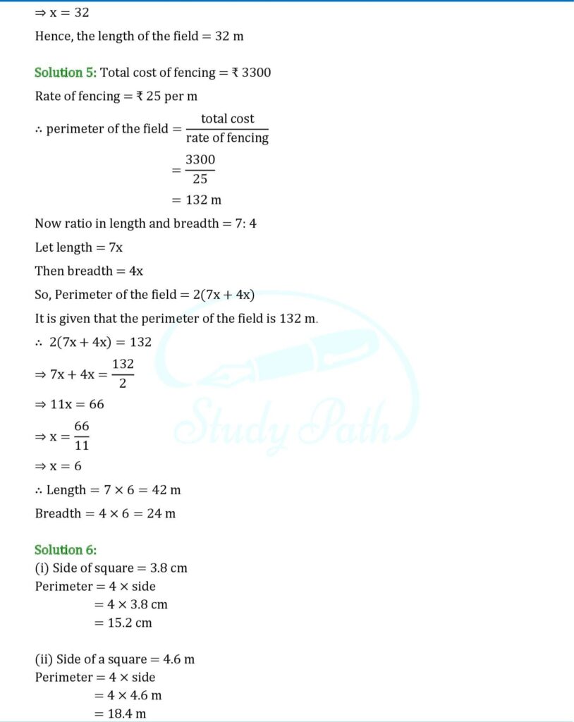 RS Aggarwal Class 6 Exercise 21A Solutions 3