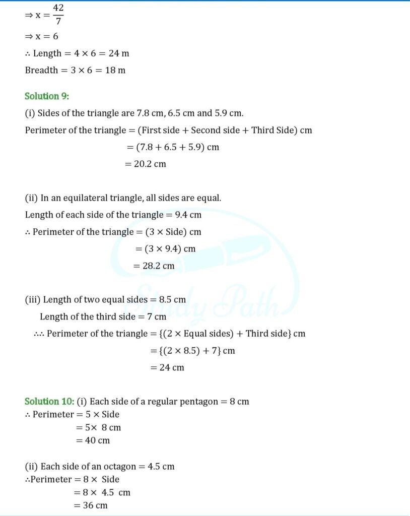 RS Aggarwal Class 6 Exercise 21A Solutions 5
