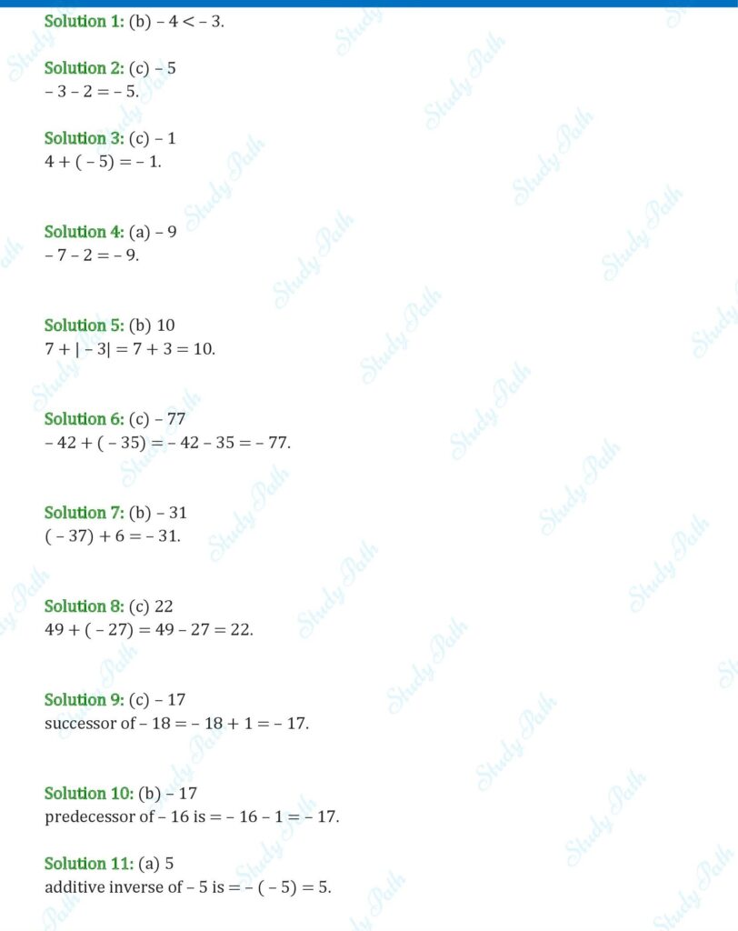RS Aggarwal Class 6 Exercise 4F Solutions 1