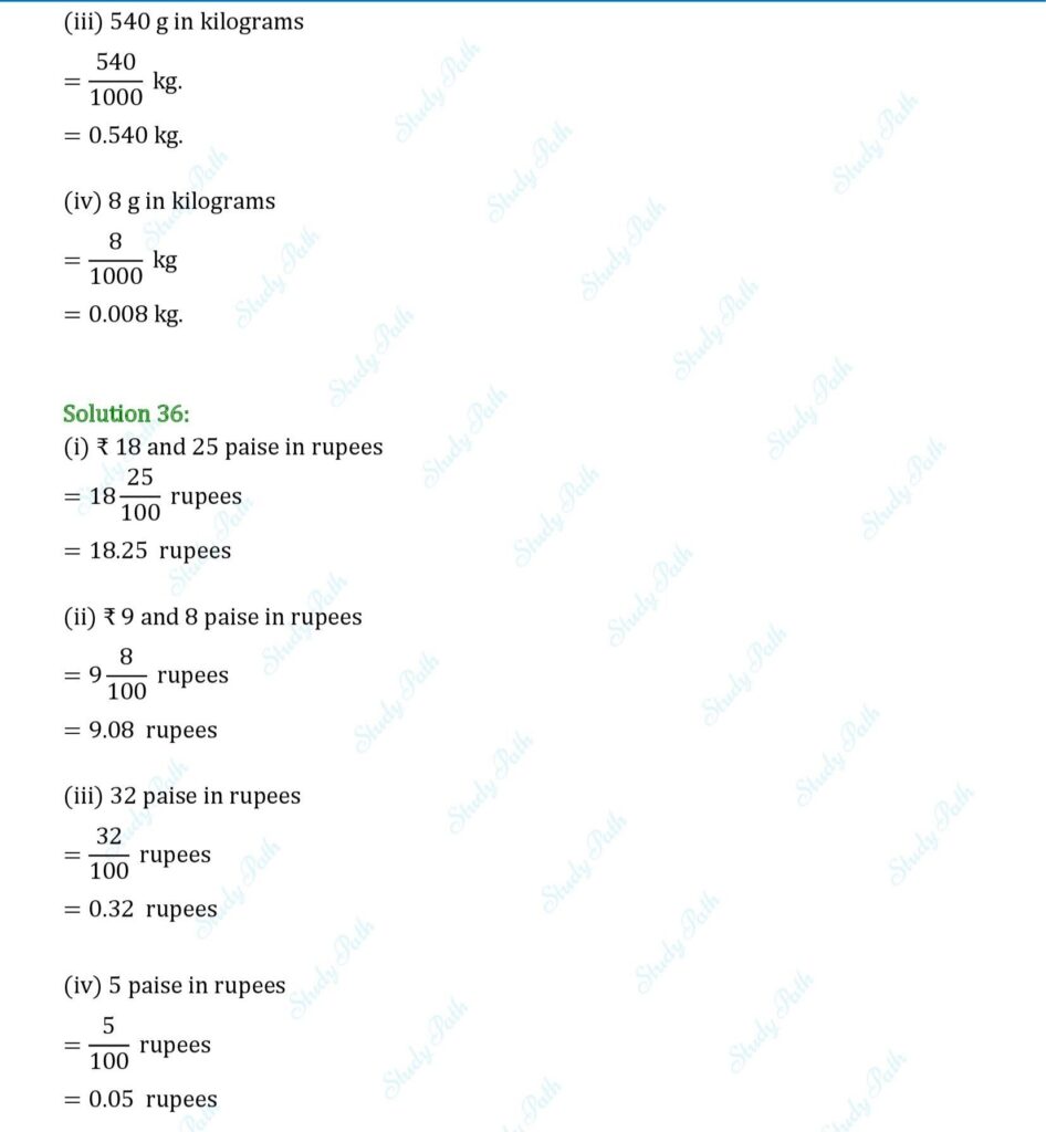 RS Aggarwal Class 6 Exercise 7B Solutions 11