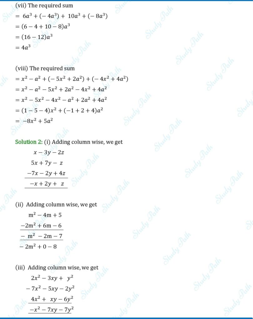 RS Aggarwal Class 6 Exercise 8C Solutions 2