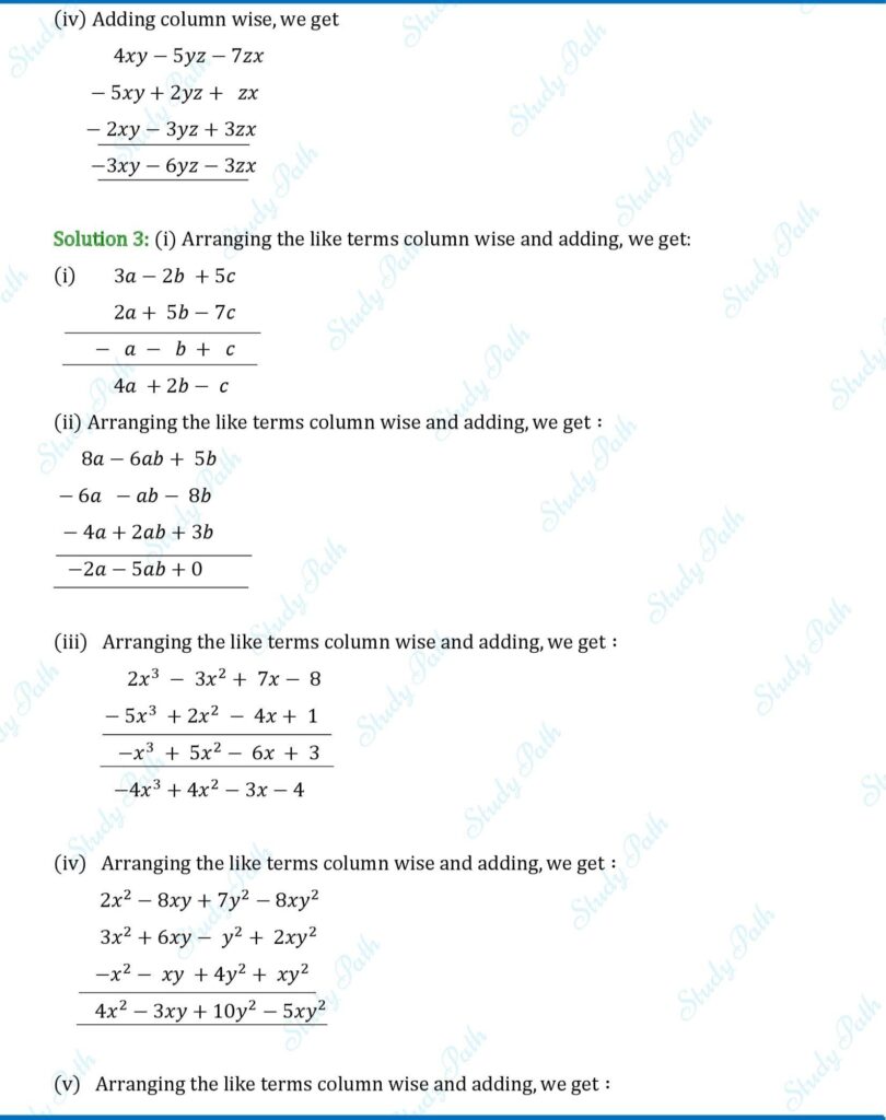 RS Aggarwal Class 6 Exercise 8C Solutions 3