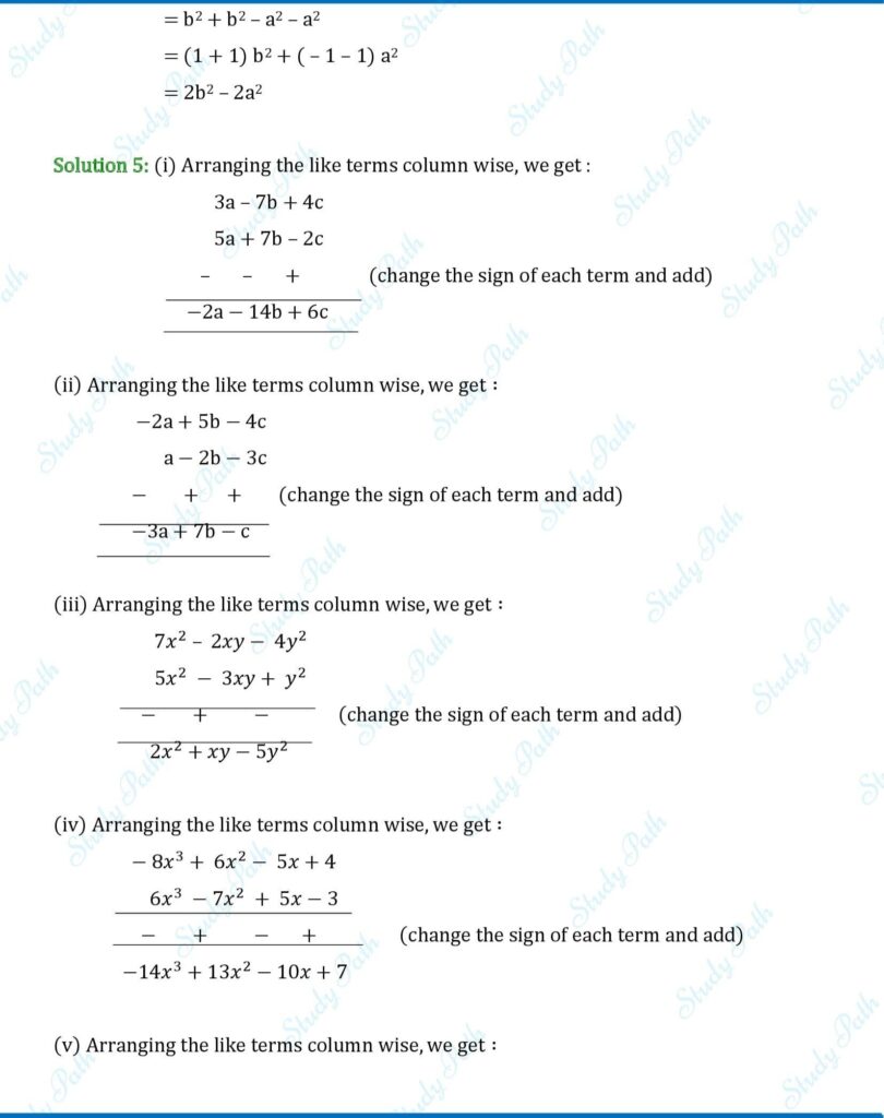 RS Aggarwal Class 6 Exercise 8C Solutions 5