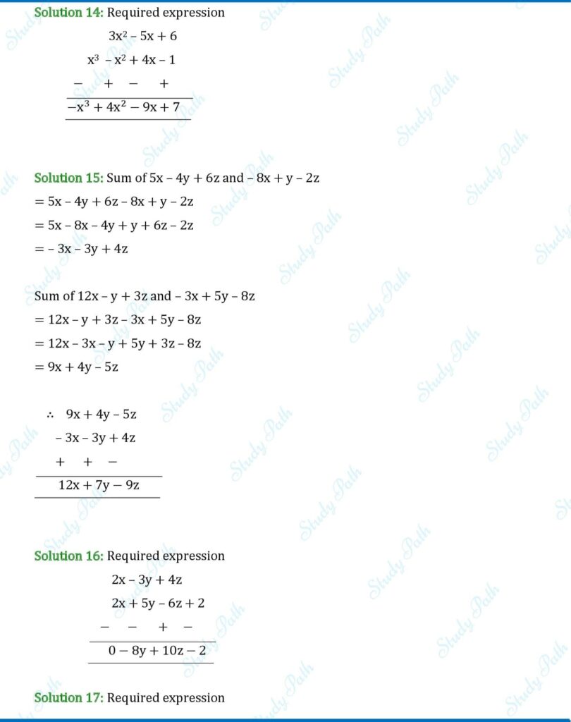 RS Aggarwal Class 6 Exercise 8C Solutions 9