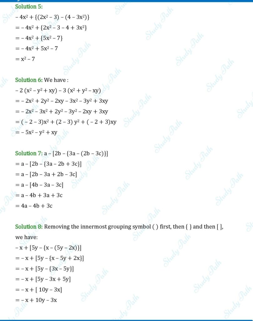 RS Aggarwal Class 6 Exercise 8D Solutions 2