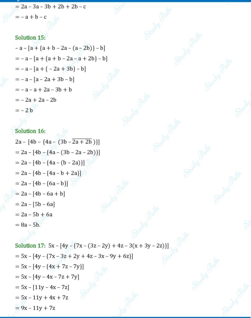 RS Aggarwal Class 6 Exercise 8D Solutions 5