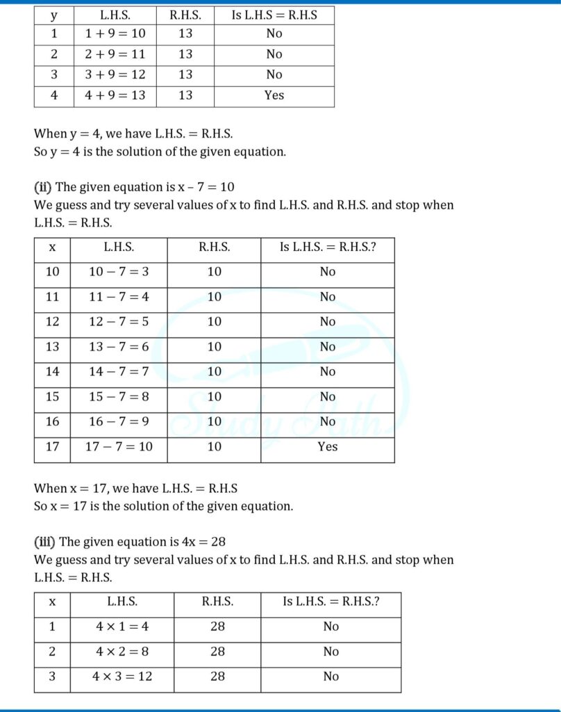 RS Aggarwal Class 6 Exercise 9A Solutions 3