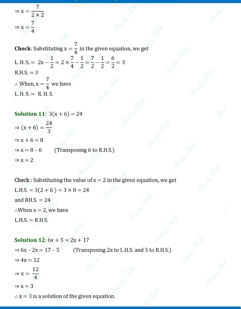 RS Aggarwal Class 6 Exercise 9B Solutions 4
