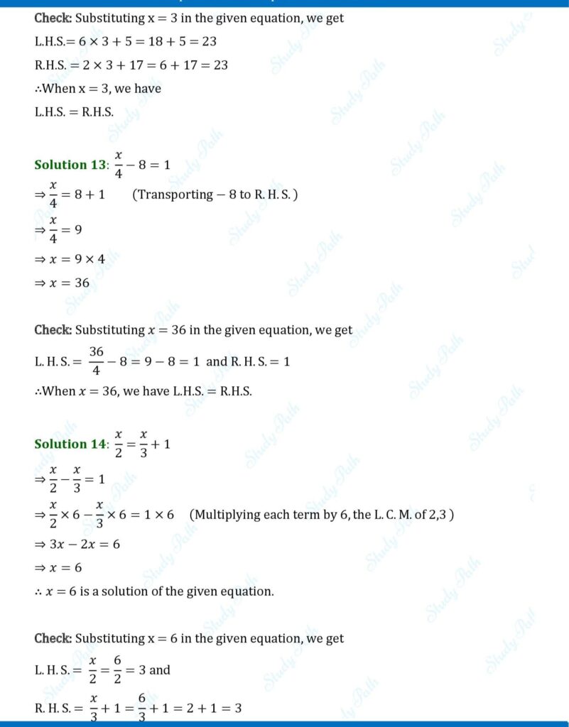 RS Aggarwal Class 6 Exercise 9B Solutions 5