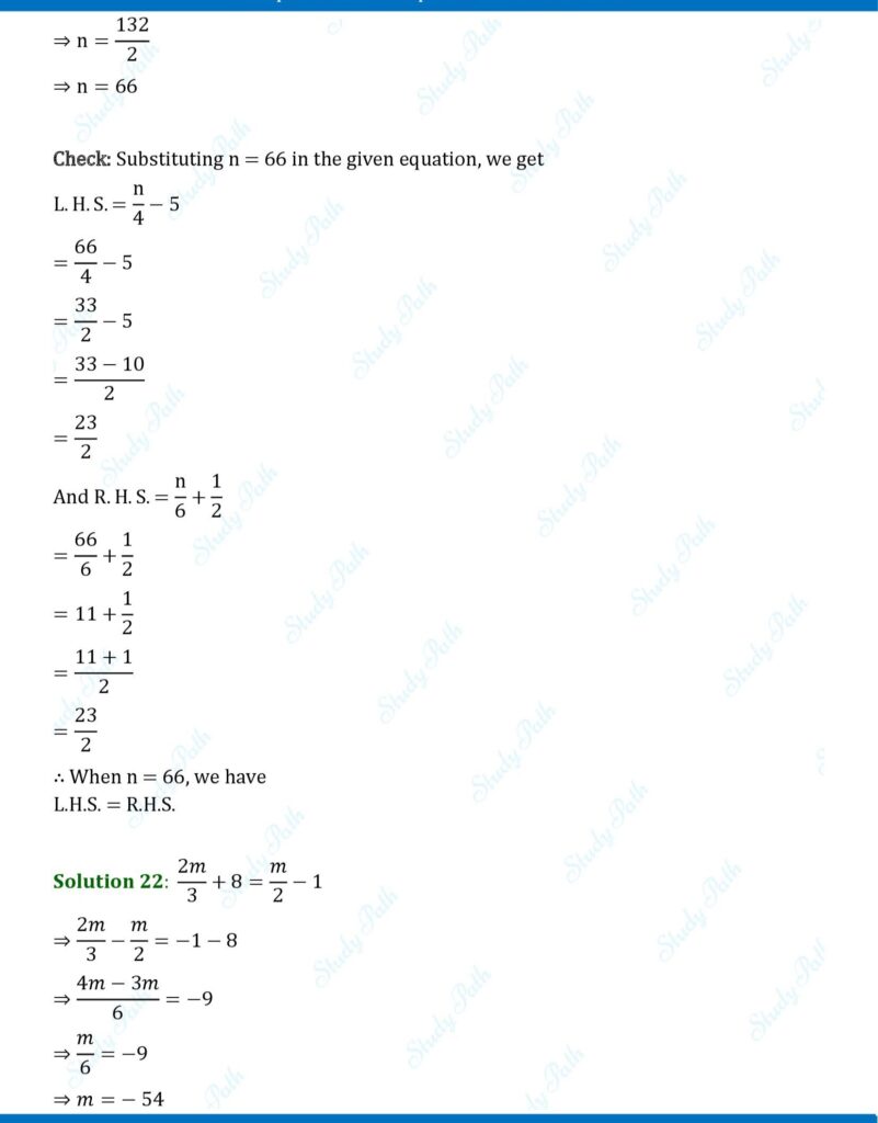 RS Aggarwal Class 6 Exercise 9B Solutions 10