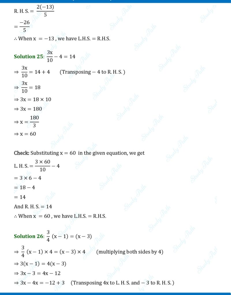 RS Aggarwal Class 6 Exercise 9B Solutions 13