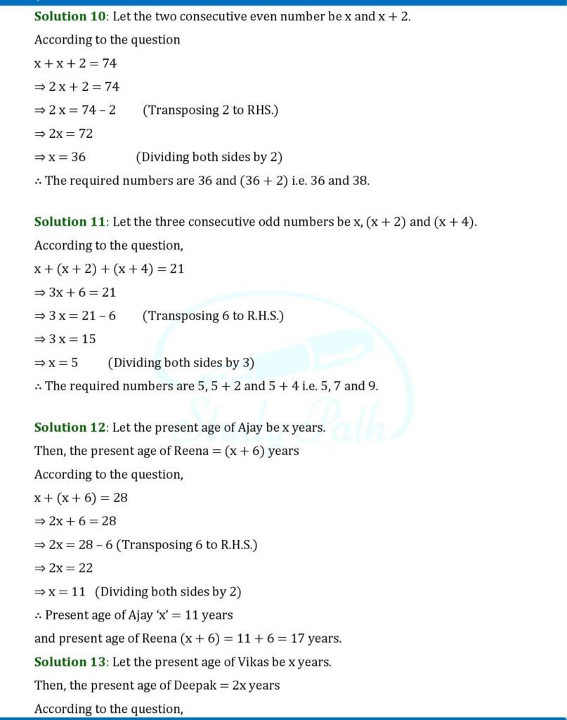 RS Aggarwal Class 6 Exercise 9C Solutions 4