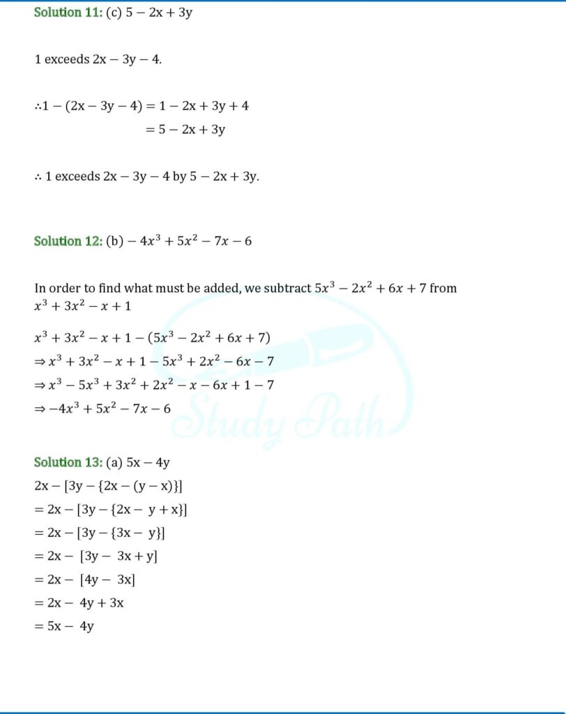 RS Aggarwal Chapter 9 Linear Equations in One Variable Test Paper Solutions 4