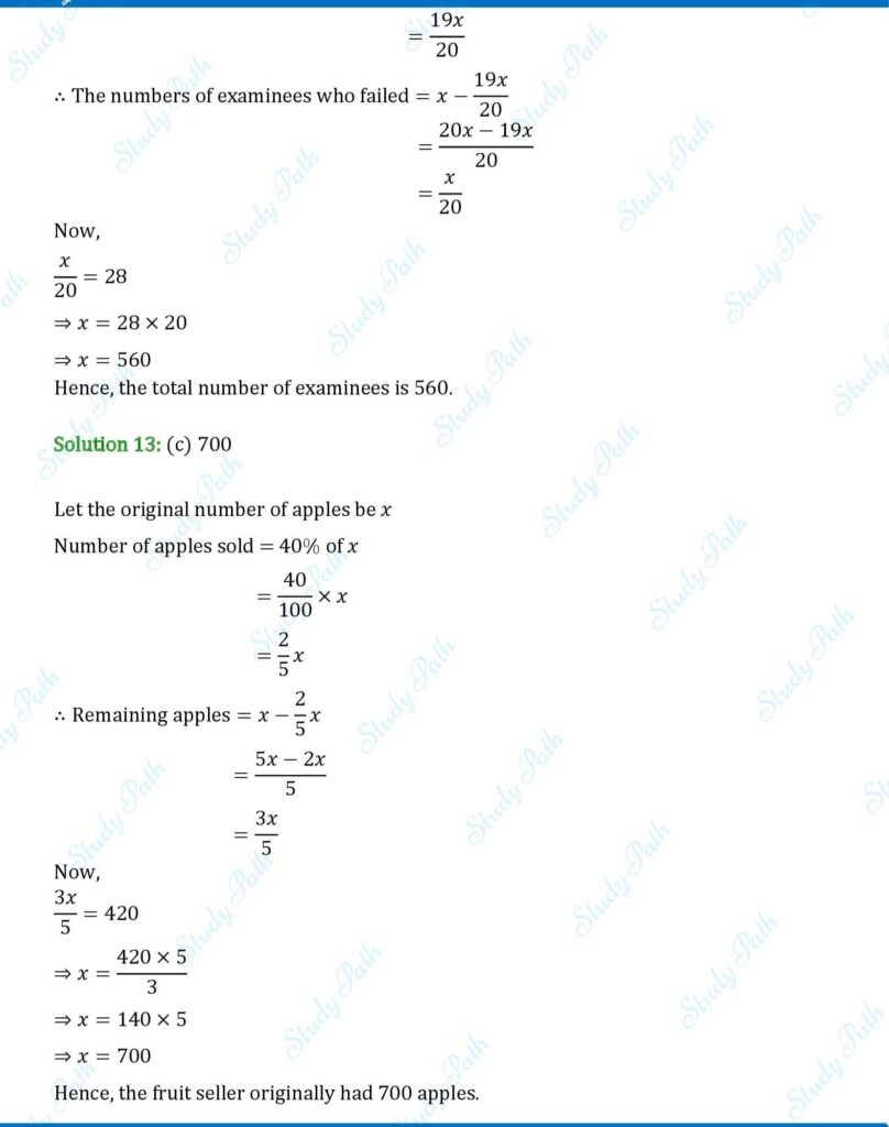RS Aggarwal Class 7 Exercise 10C Solutions 5