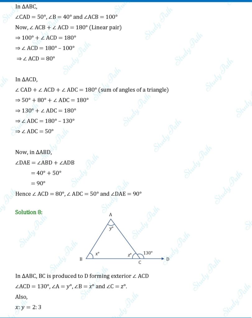 RS Aggarwal Class 7 Exercise 15B Solutions 5