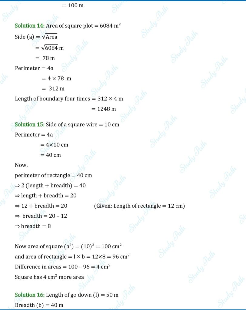 RS Aggarwal Class 7 Exercise 20A Solutions 7
