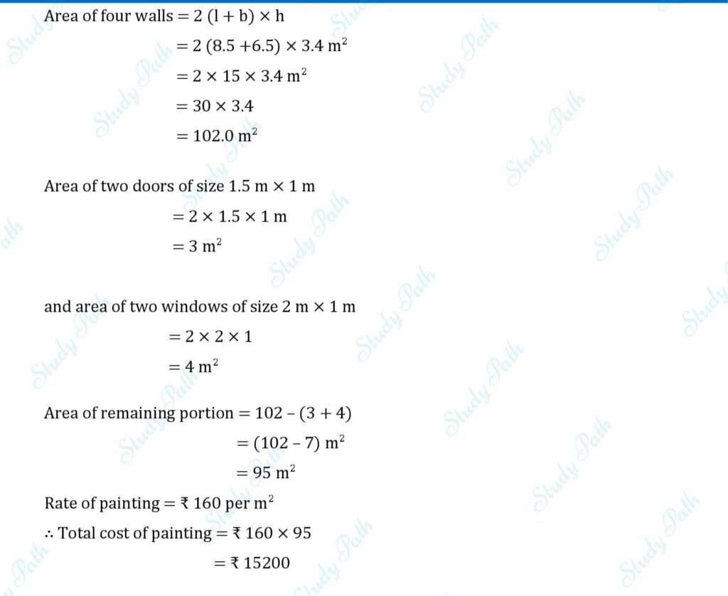 RS Aggarwal Class 7 Exercise 20A Solutions 10