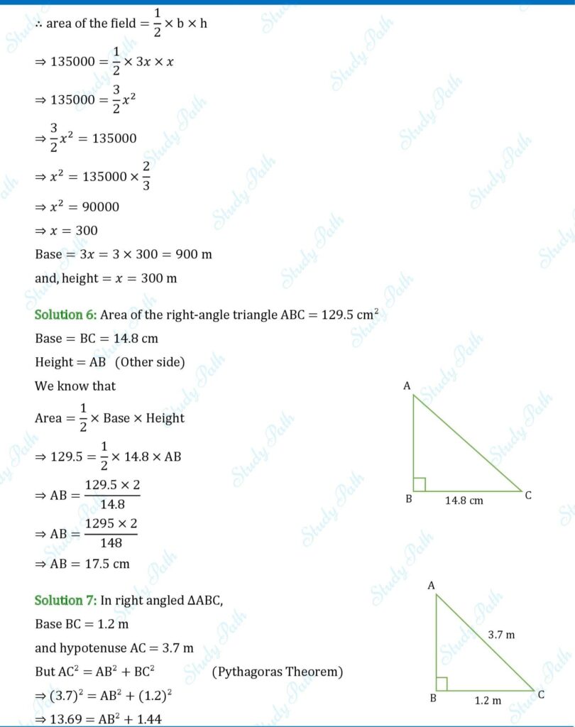 RS Aggarwal Class 7 Exercise 20D Solutions 3