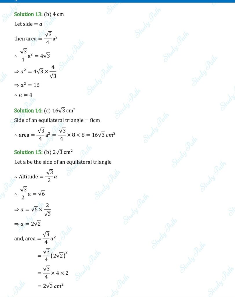 RS Aggarwal Class 7 Exercise 20G Solutions 5