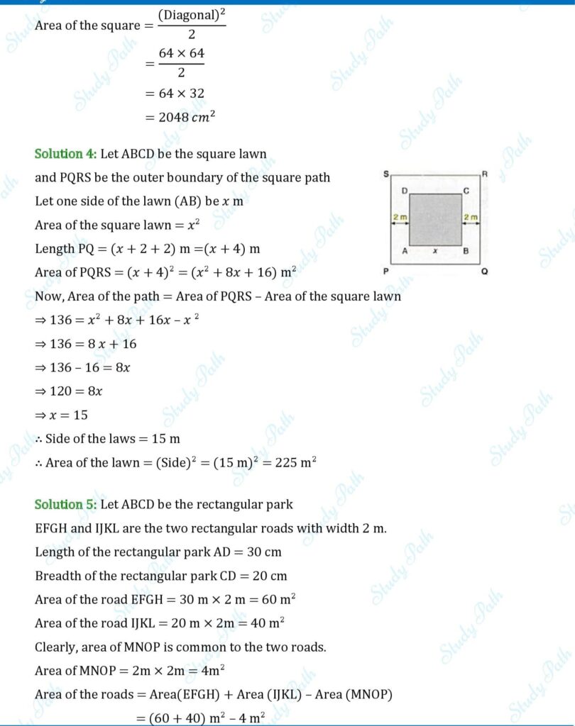 RS Aggarwal Class 7 Test Paper 20 Solutions 2