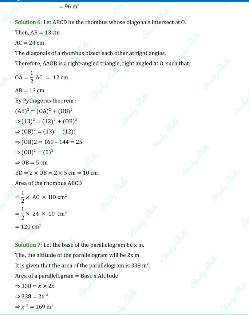 RS Aggarwal Class 7 Test Paper 20 Solutions 3