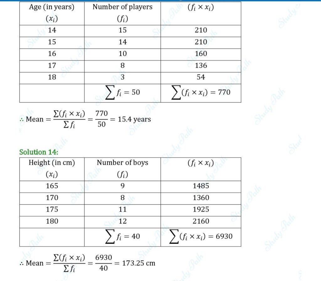 RS Aggarwal Class 7 Exercise 21A Solutions 4