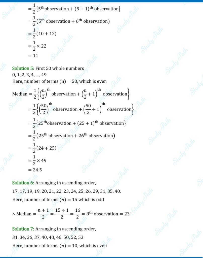 RS Aggarwal Class 7 Exercise 21B Solutions 3