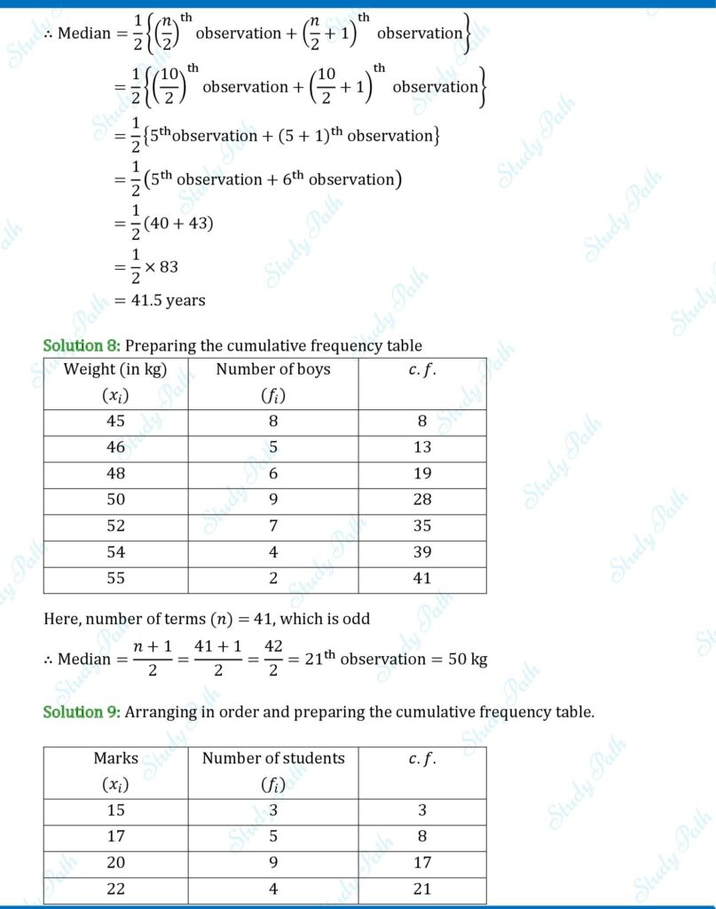 RS Aggarwal Class 7 Exercise 21B Solutions 4