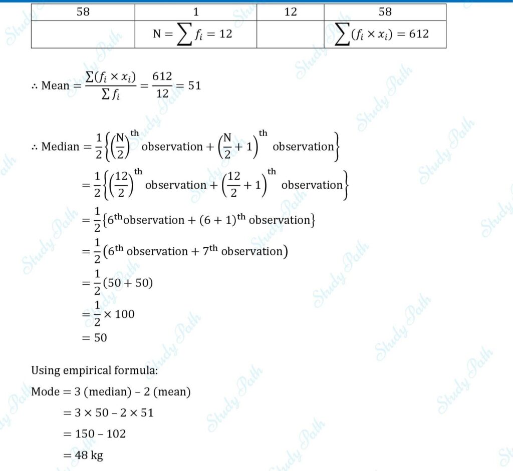 RS Aggarwal Class 7 Exercise 21C Solutions 3