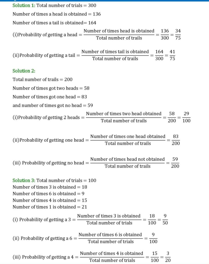 RS Aggarwal Class 7 Exercise 23 Solutions 1