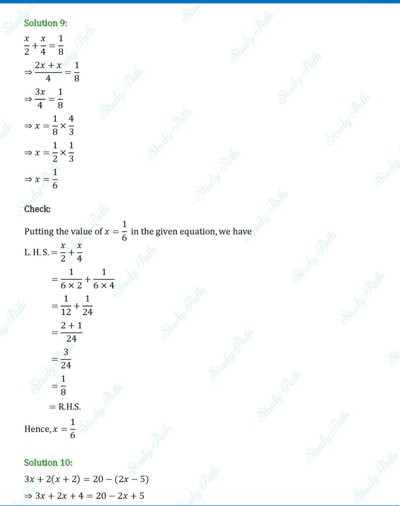 RS Aggarwal Class 7 Exercise 7A Solutions 7