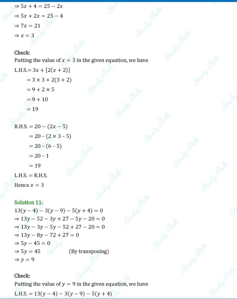 RS Aggarwal Class 7 Exercise 7A Solutions 8