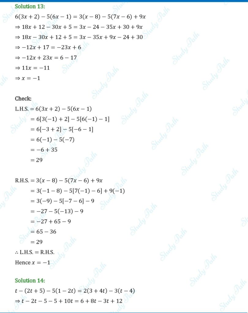 RS Aggarwal Class 7 Exercise 7A Solutions 10