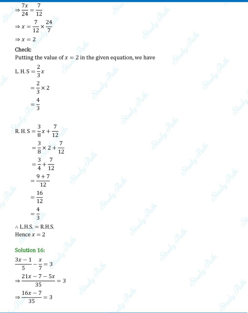 RS Aggarwal Class 7 Exercise 7A Solutions 12