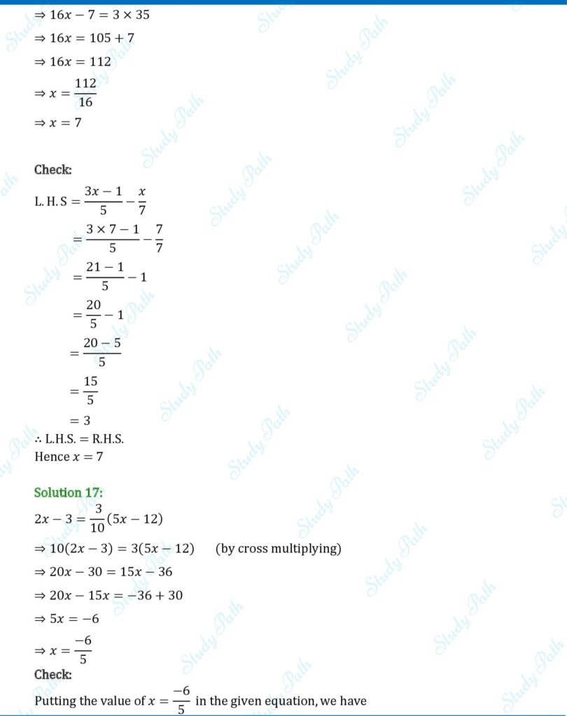 RS Aggarwal Class 7 Exercise 7A Solutions 13