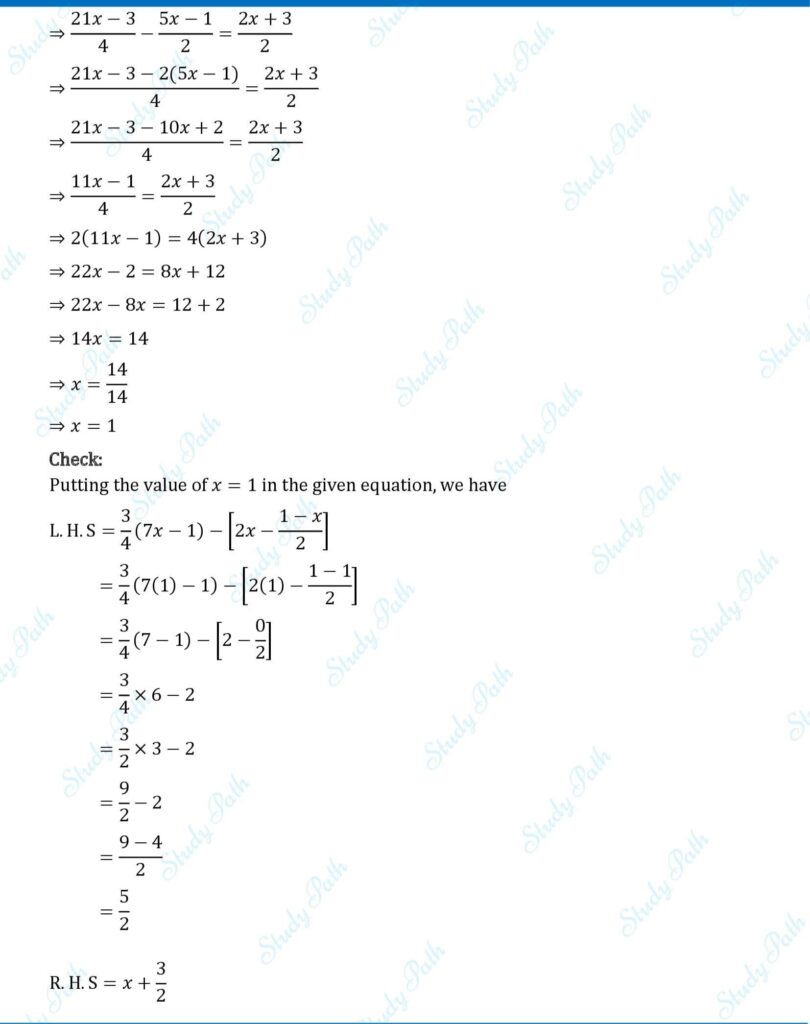 RS Aggarwal Class 7 Exercise 7A Solutions 22