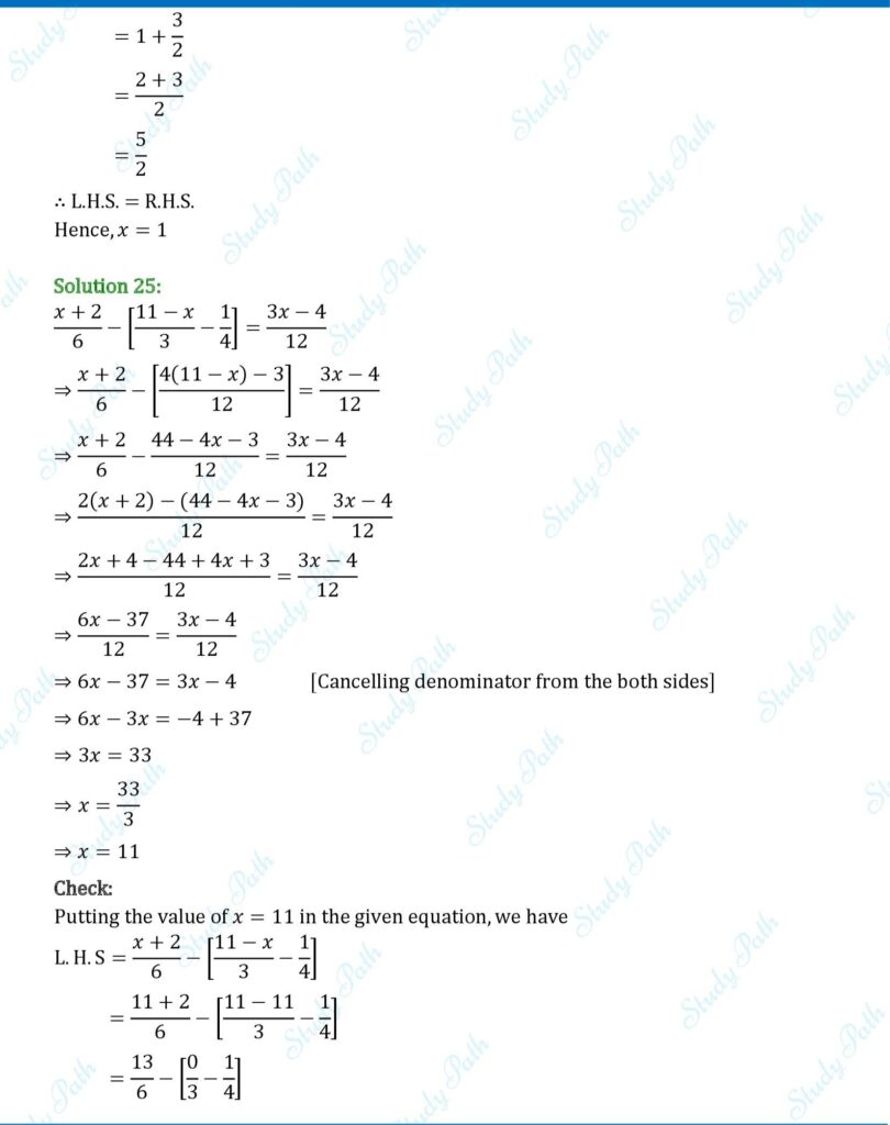 RS Aggarwal Class 7 Exercise 7A Solutions 23