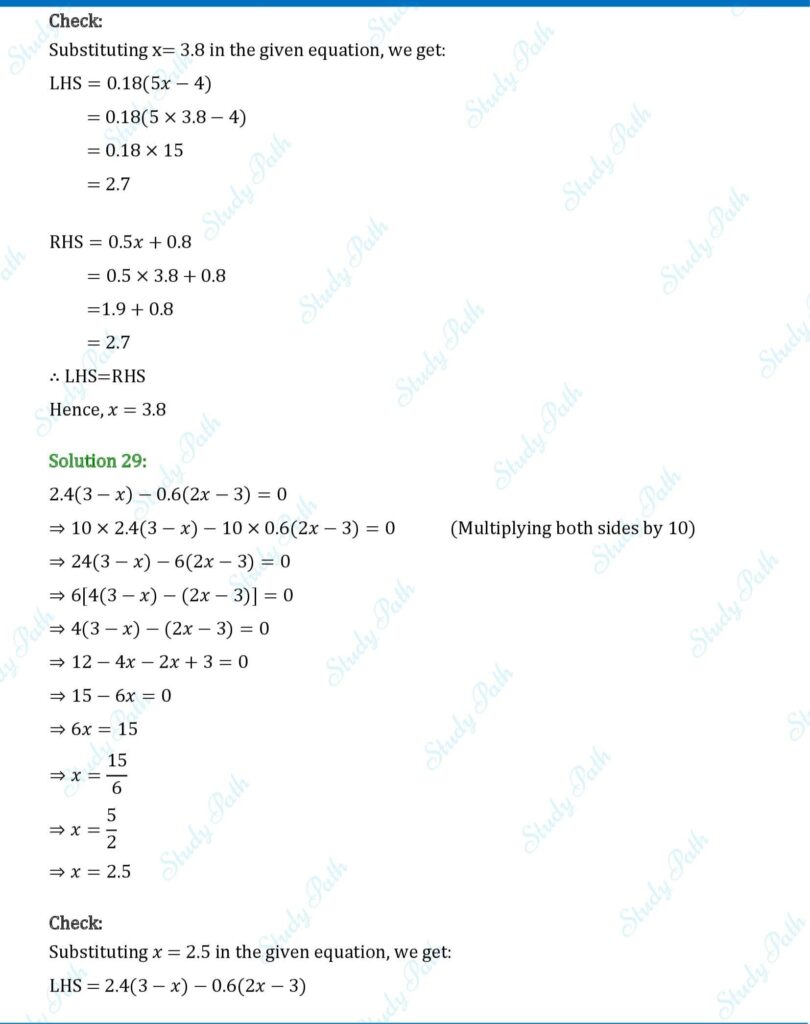 RS Aggarwal Class 7 Exercise 7A Solutions 27